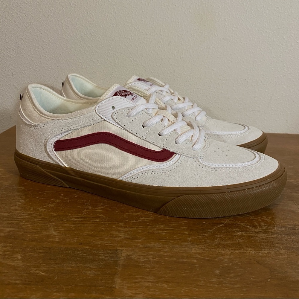 Vans Rowley Red White Gum - Size 13
